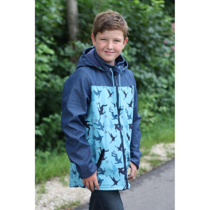 Softshelljacke Kinder - Schnittmuster Gr. 74-176 - Pepe - Papierschnittmuster