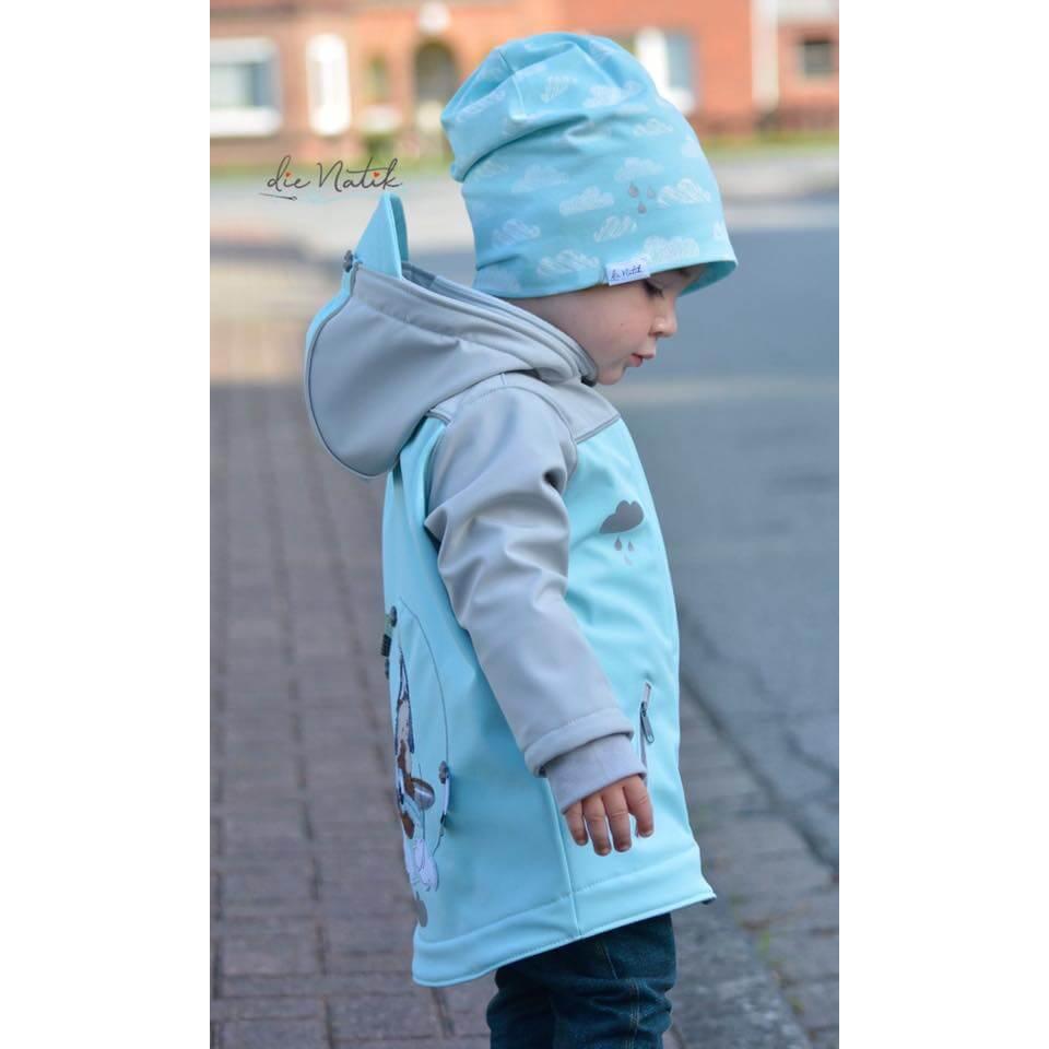 Softshelljacke Kinder - Schnittmuster Gr. 74-176 - Pepe - Papierschnittmuster