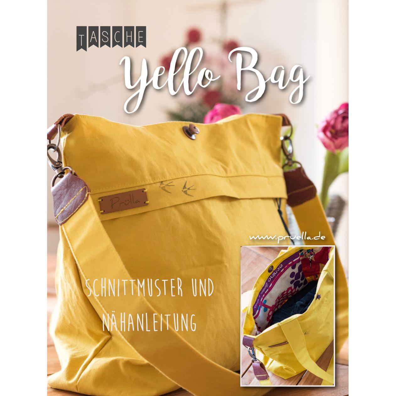 Papierschnittmuster Tasche" Yello Bag"- Prülla