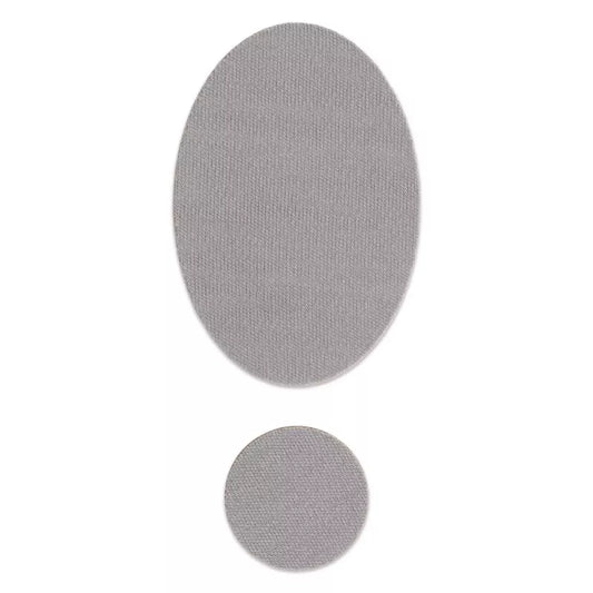 Rub-on Patch MERINO hellgrau 2St