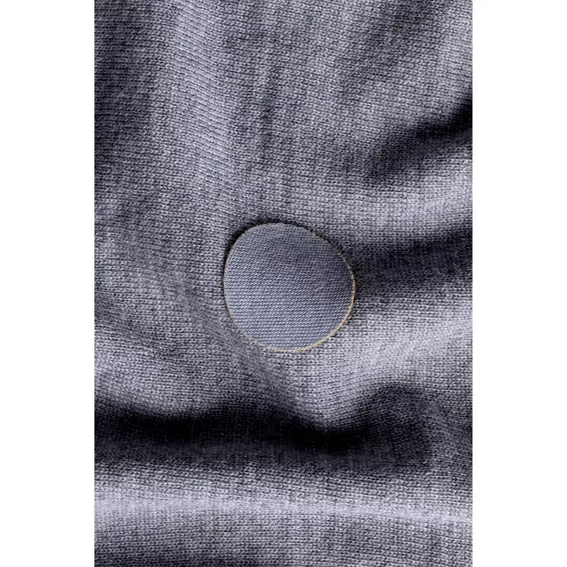 Rub-on Patch MERINO hellgrau 2St