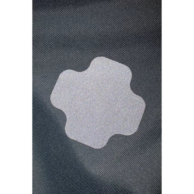 Rub-on Patch REFLECTIVE schwarz/grau 3St