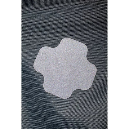 Rub-on Patch REFLECTIVE schwarz/grau 3St