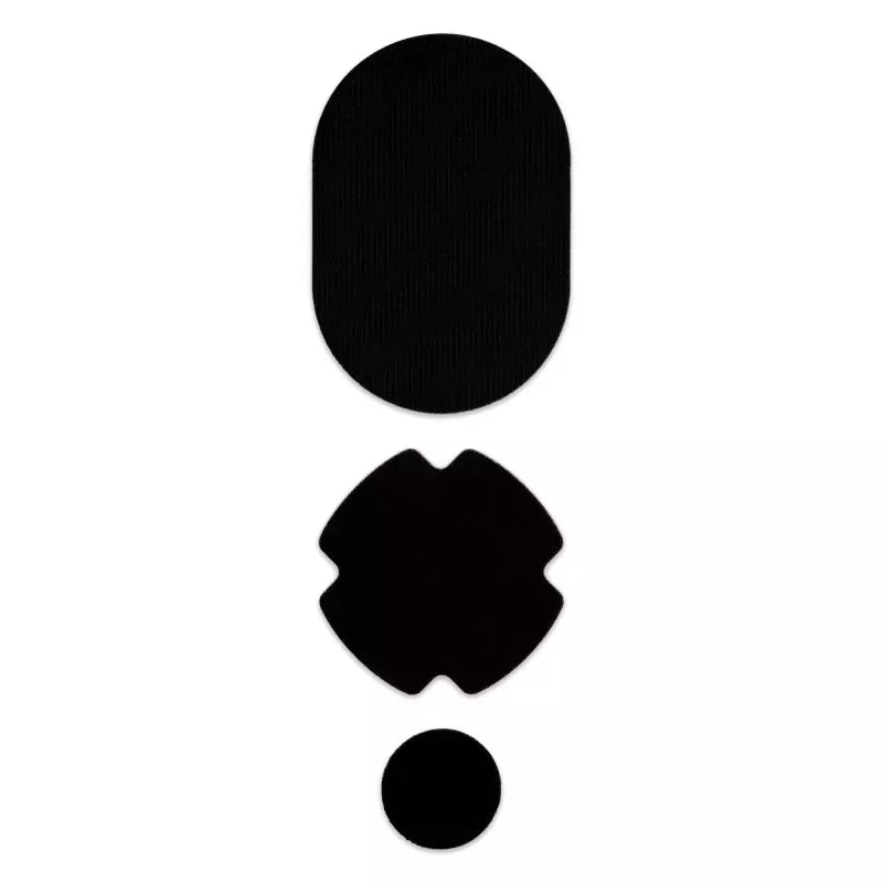 Rub-on Patch REPAIR KIT schwarz 3St