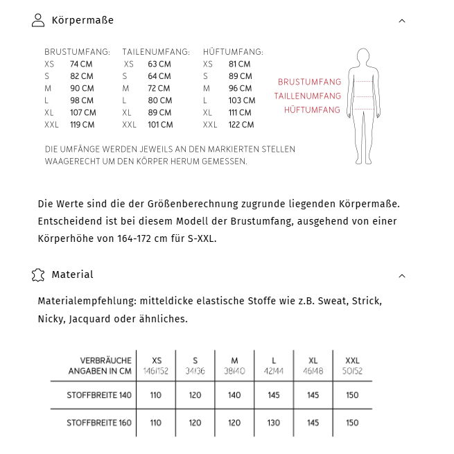 FRAU SVENJA Raglanpullover | Papierschnitt