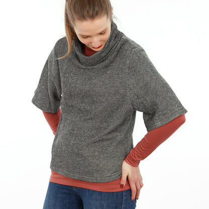 FRAU DÖRTE Rollkragenpullover | Papierschnitt