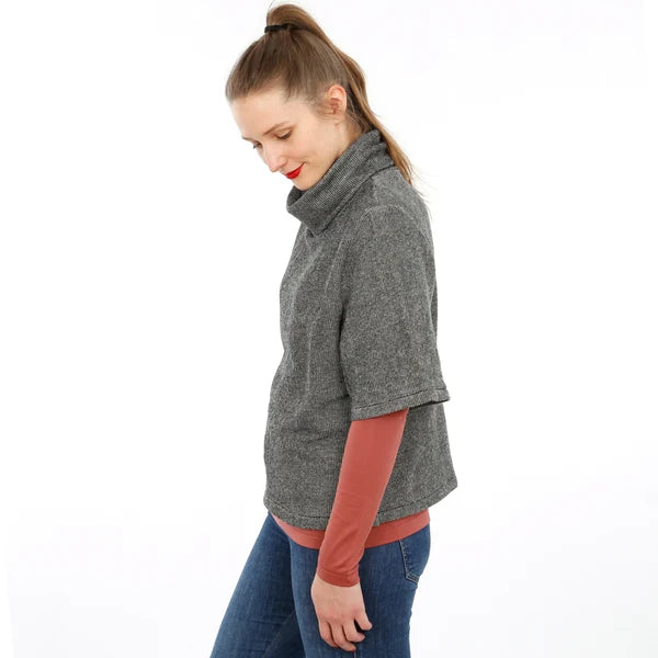 FRAU DÖRTE Rollkragenpullover | Papierschnitt