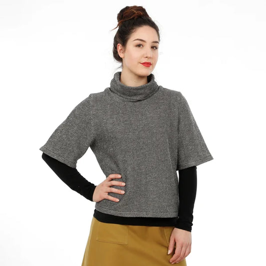 FRAU DÖRTE Rollkragenpullover | Papierschnitt