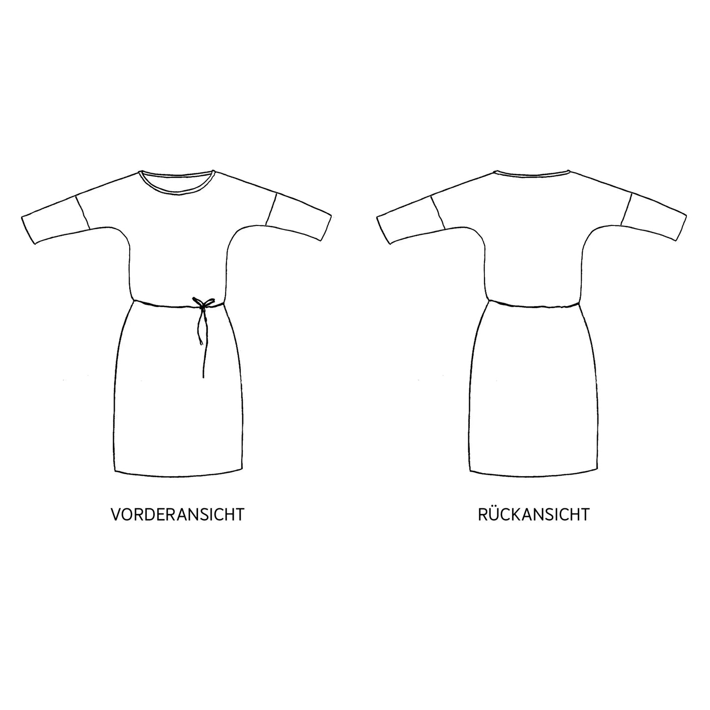 FRAU ELLY Kleid /Papierschnitt