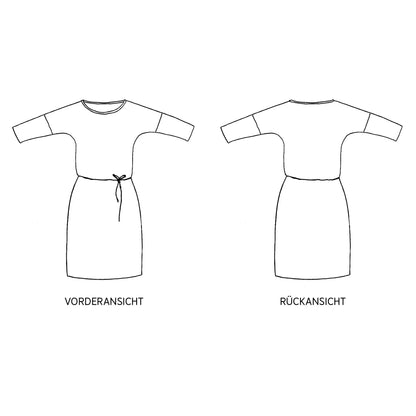 FRAU ELLY Kleid /Papierschnitt