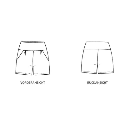 FRAU GESA Shorts | Papierschnitt