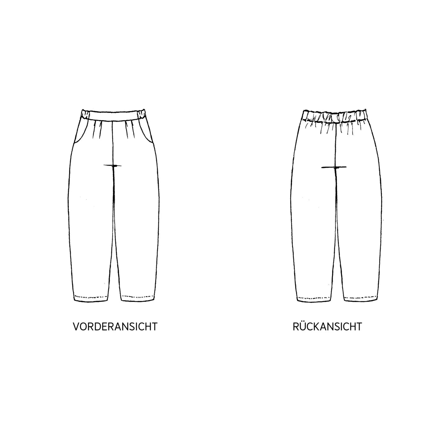 FRAU GUSTA • Hose im egg-shape
