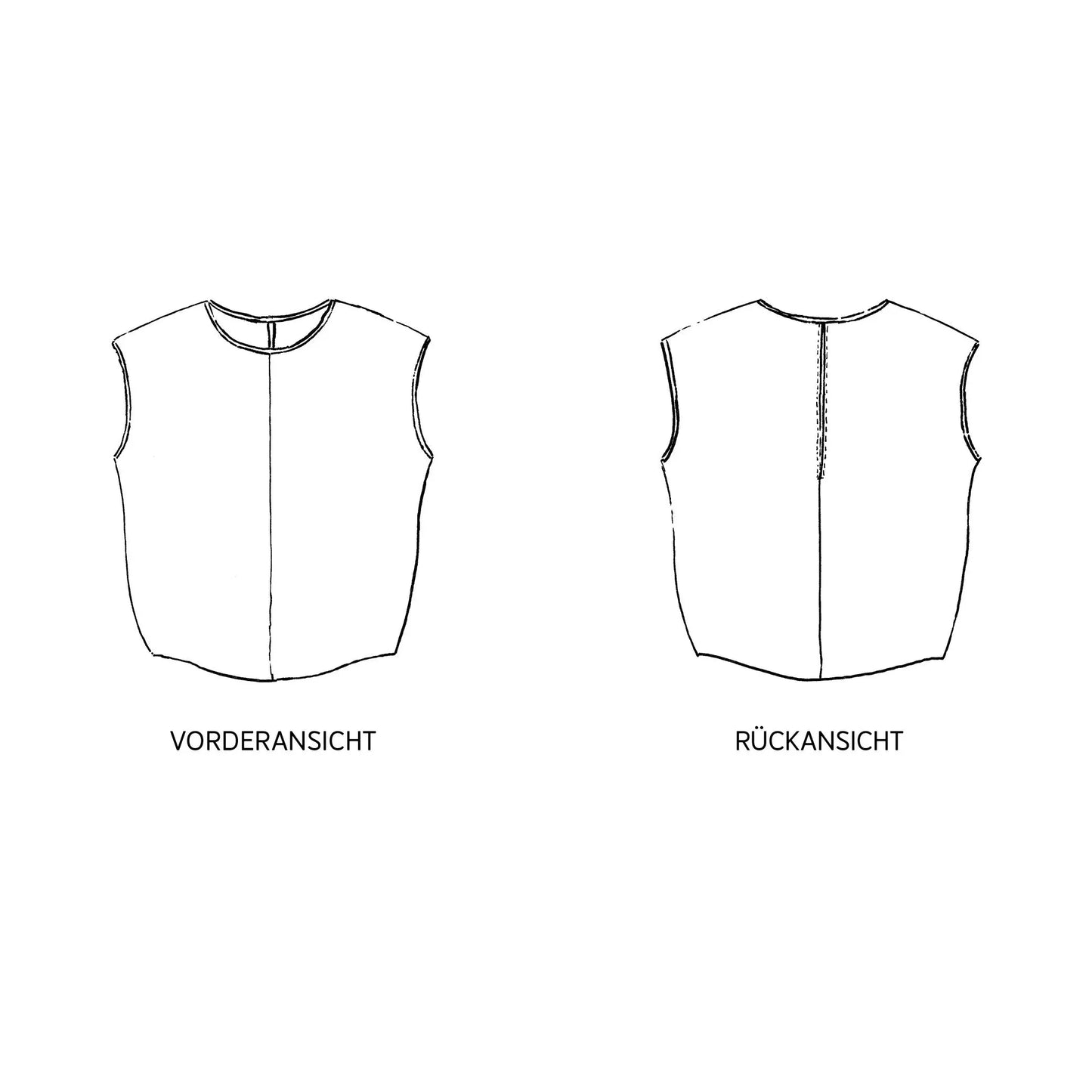 FRAU ILVIE • Bluse Rückenschlitz