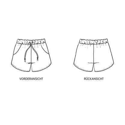 FRAU JESSIE • Shorts  / Papierschnitt