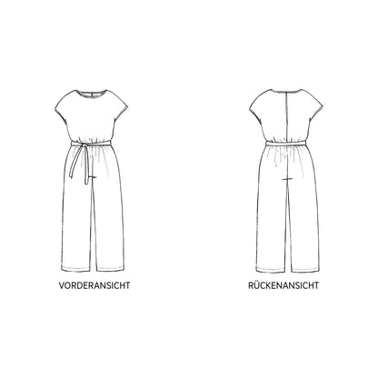 FRAU JULA Jumpsuit | Papierschnitt