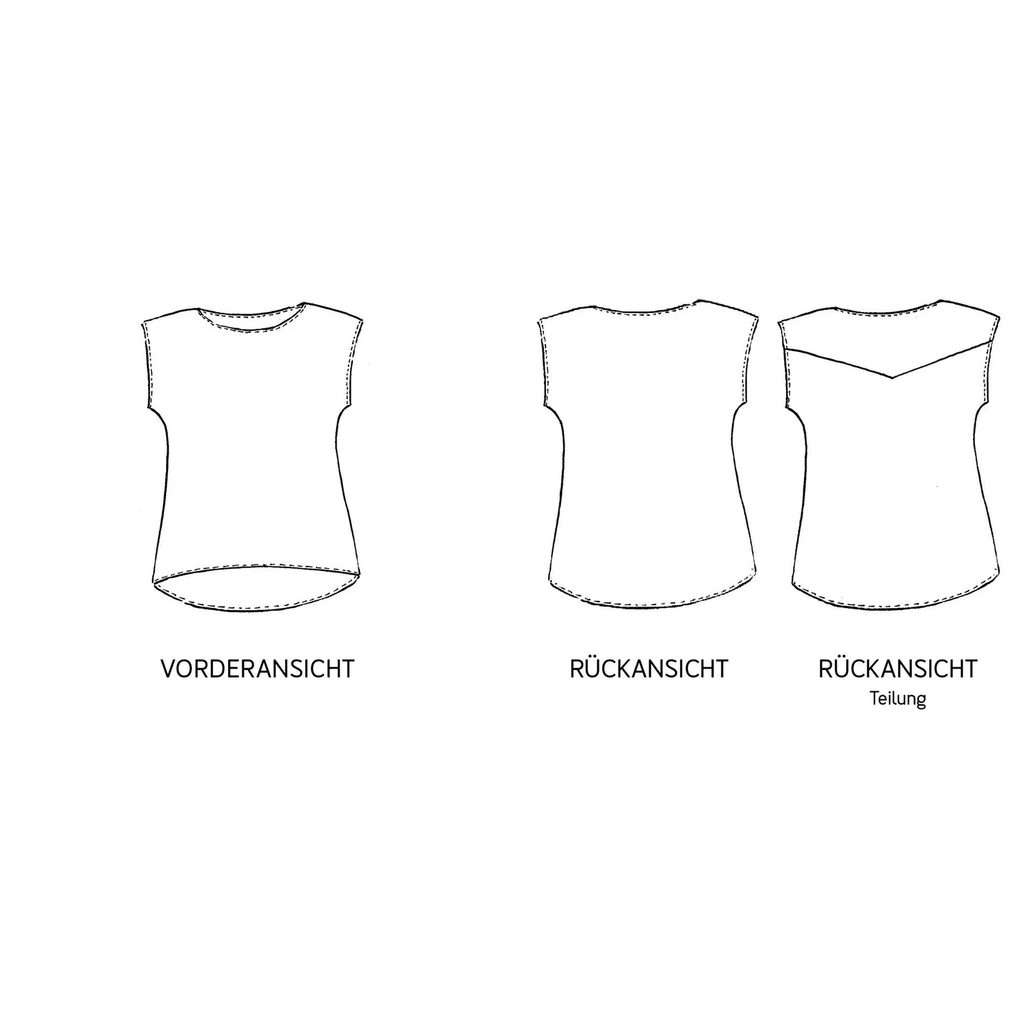 FRAU LIAH • Sommerbluse  / Papierschnitt