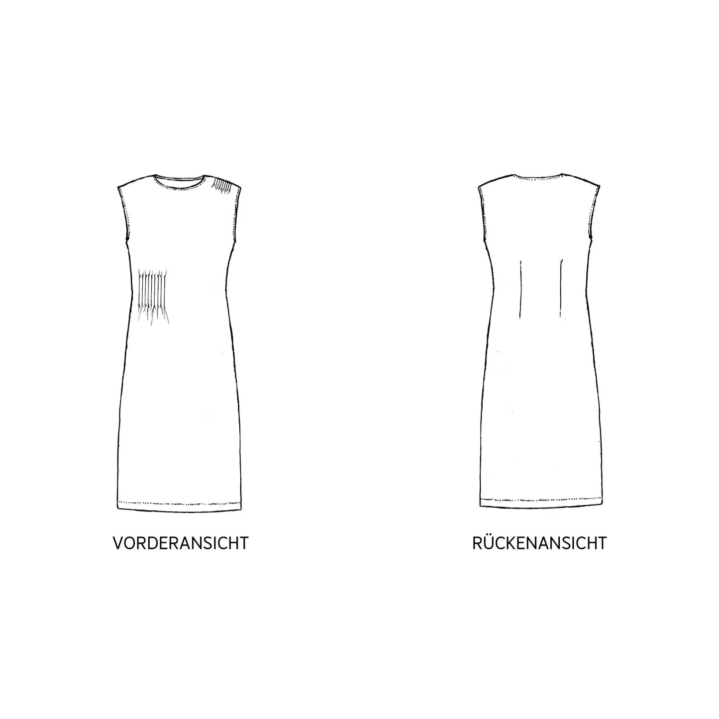 Jerseykleid FRAU MARA | Papierschnitt