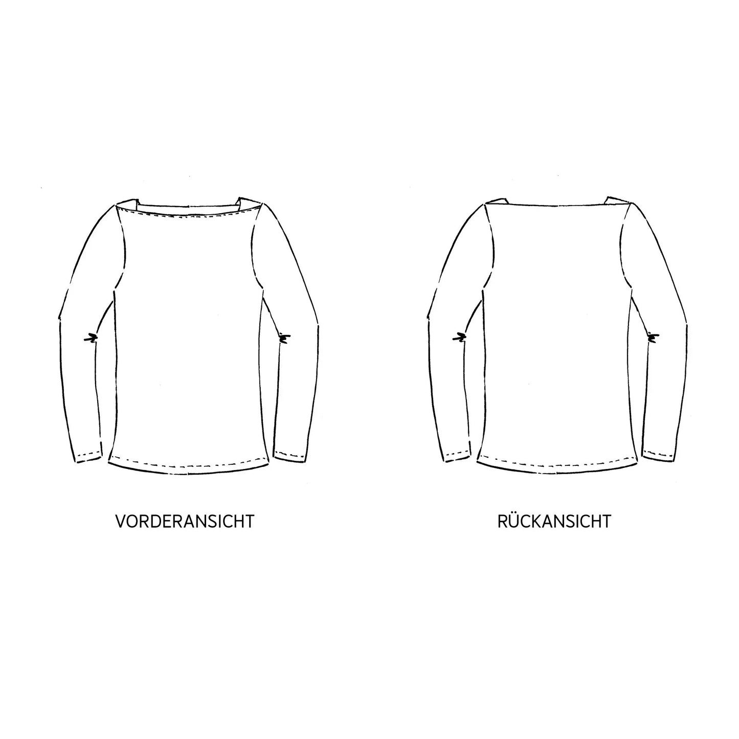 FRAU MARLENE • Shirt  / Papierschnitt