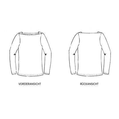 FRAU MARLENE • Shirt  / Papierschnitt