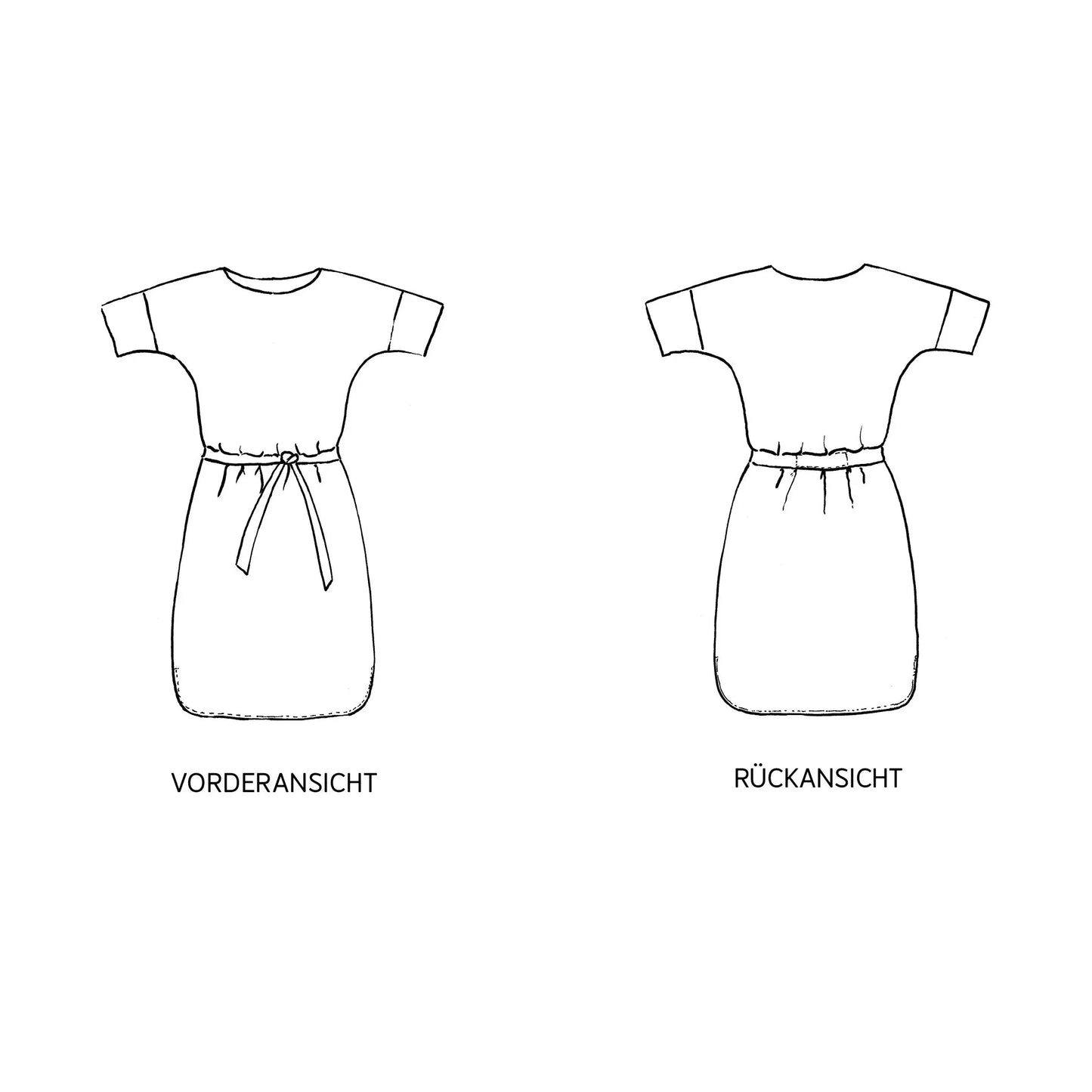 FRAU META Kleid | Papierschnitt