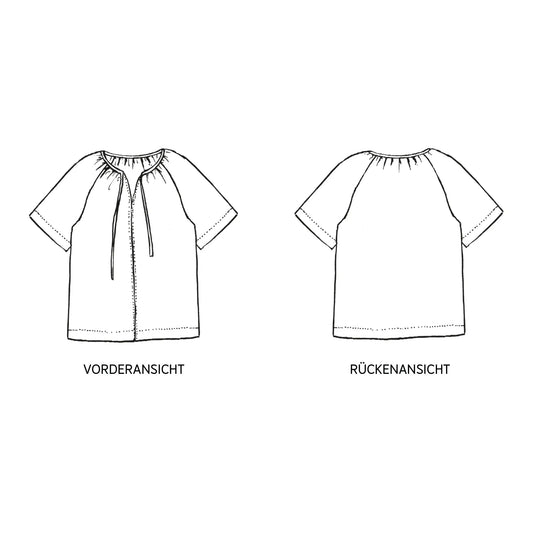 Bluse FRAU NOOR | Papierschnitt