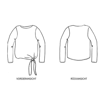 FRAU PINA • Knotenbluse