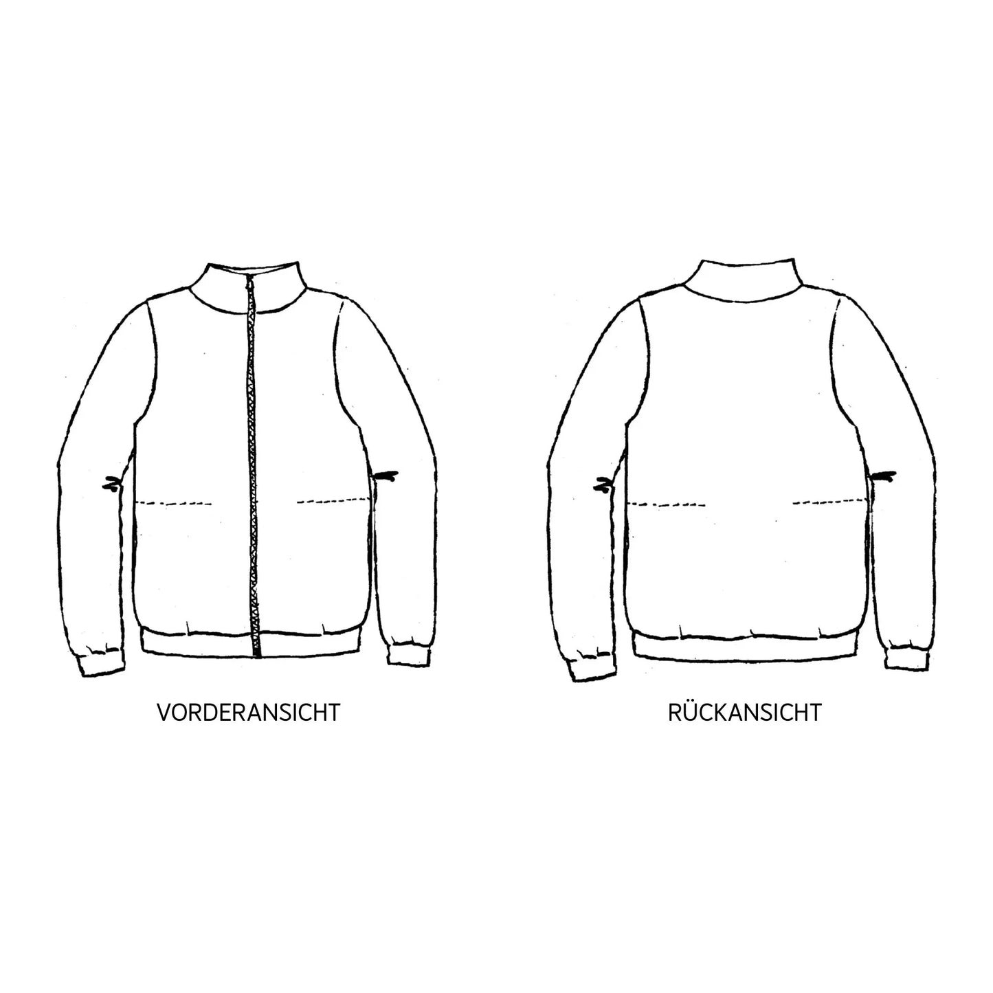 Jacke FRAU SVEA | Papierschnitt