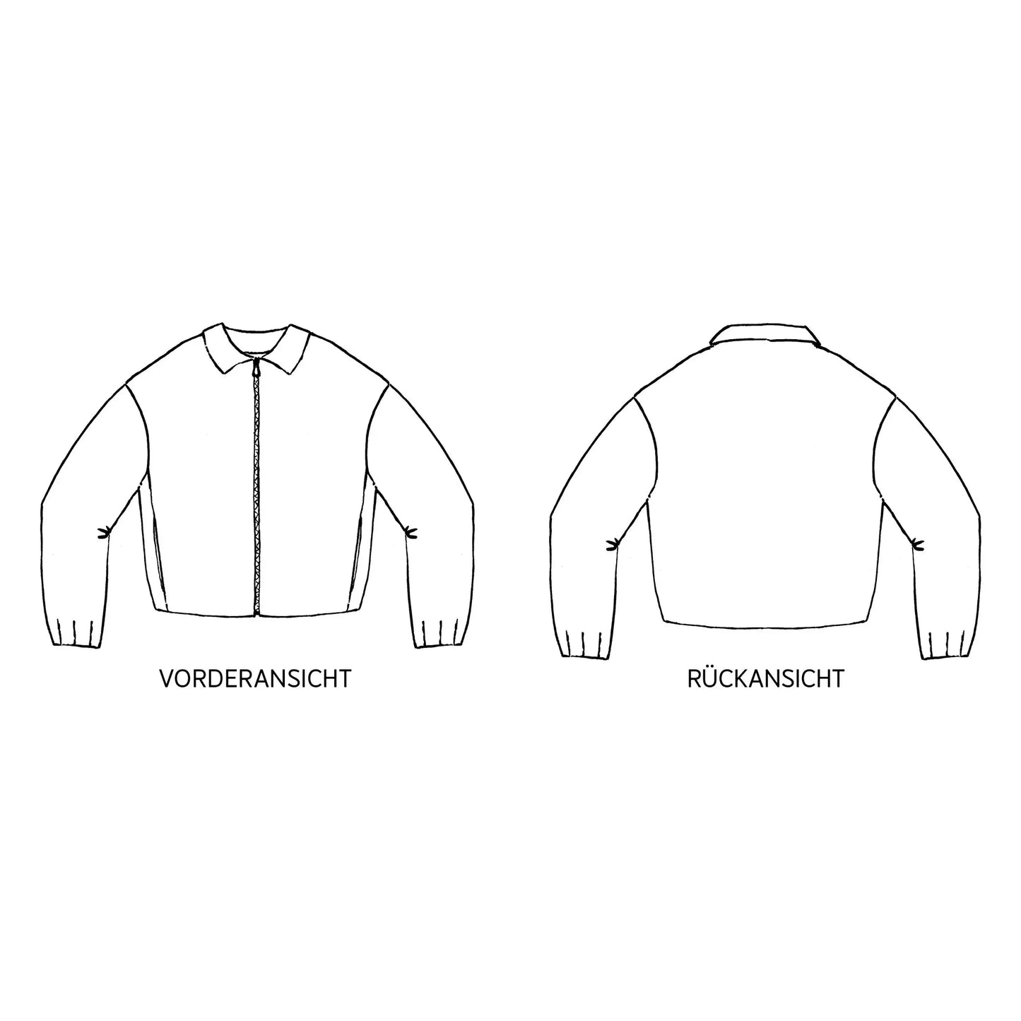 FRAU EBBA • Jacke PAPIERSCHNITT
