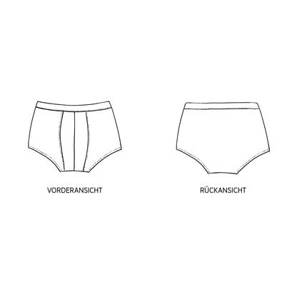 HERR JOHN • Bequeme Pants für den Mann, PAPIERSCHNITT