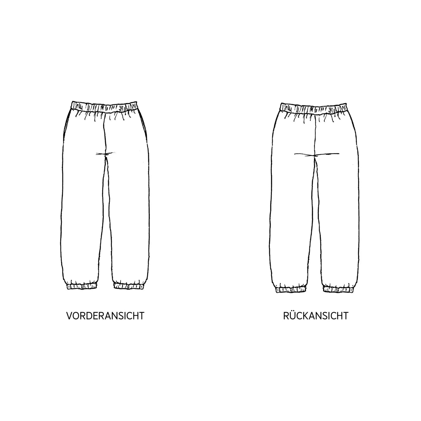 HERR JOJO • Jogginghose / Papierschnitt