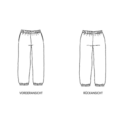 HERR JOJO • Jogginghose / Papierschnitt