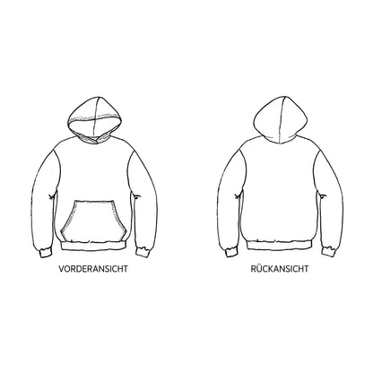 HERR JONA Hoodie/ Papierschnitt