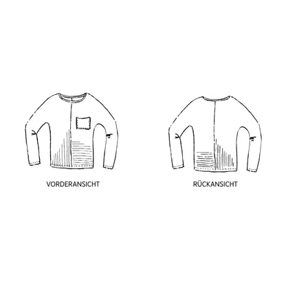 JETTE • Fledermausshirt / Papierschnitt
