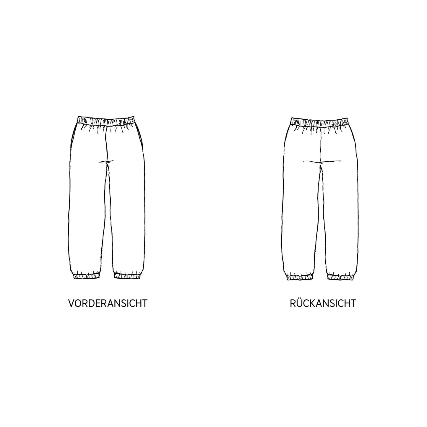 JOJO Jogginghose | Papierschnitt