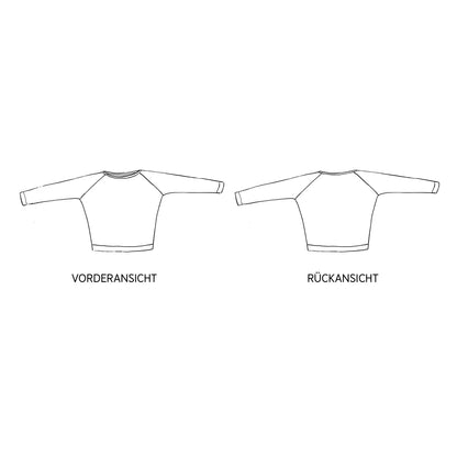 MONA • Raglansweater / Papierschnitt
