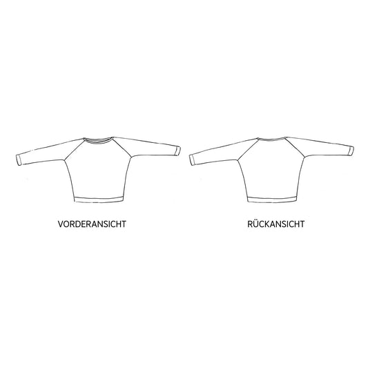 MONA • Raglansweater / Papierschnitt
