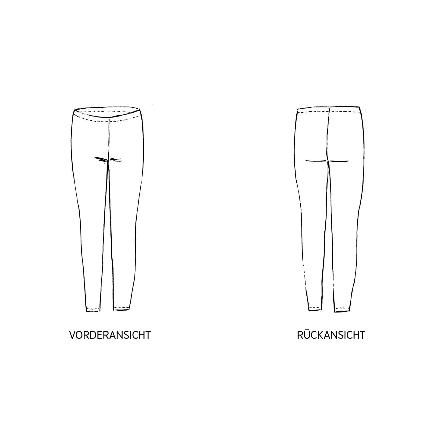 FRAU RIEKE • Leggings / Papierschnitt