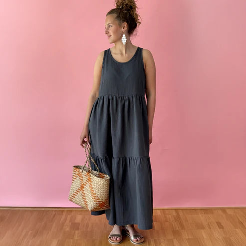 FRAU CLAIRE Volantkleid | Papierschnitt