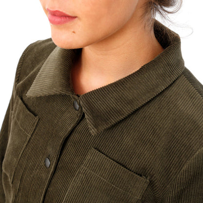 FRAU DITA kurze Jacke | Papierschnitt