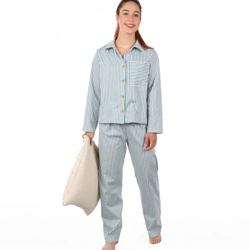 FRAU HILDA Pyjama | Papierschnitt