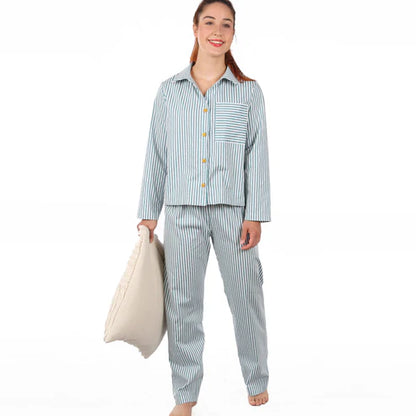 FRAU HILDA Pyjama | Papierschnitt