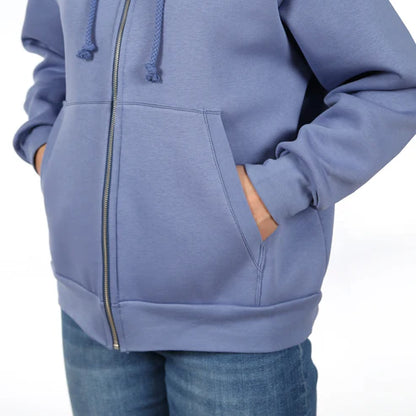 FRAU LOU • Oversized Sweatjacke, Papierschnitt