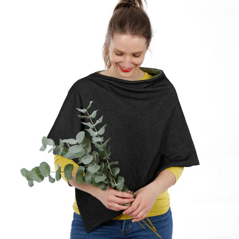 FRAU PENNY Wendeponcho | Papierschnitt