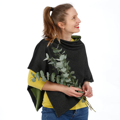 FRAU PENNY Wendeponcho | Papierschnitt
