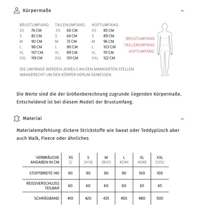 FRAU RONI Weste | Papierschnitt