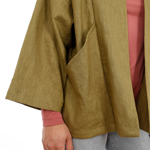 FRAU SINA Kimonojacke | Papierschnitt