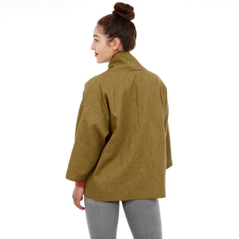 FRAU SINA Kimonojacke | Papierschnitt