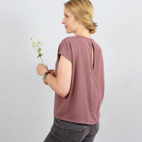 FRAU ILVIE • Bluse Rückenschlitz