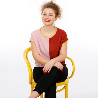 FRAU ILVIE • Bluse Rückenschlitz