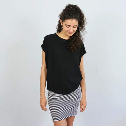 FRAU ILVIE • Bluse Rückenschlitz